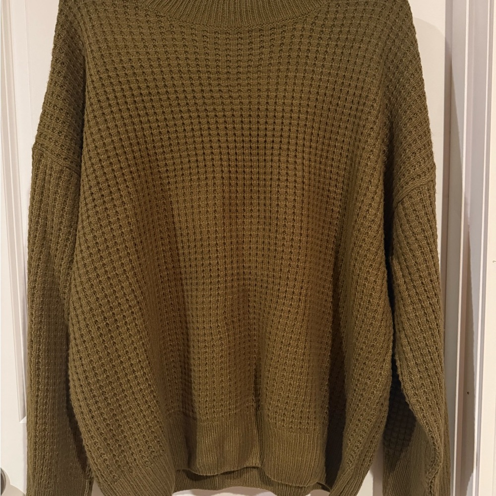 Olive Green Women's Sweater